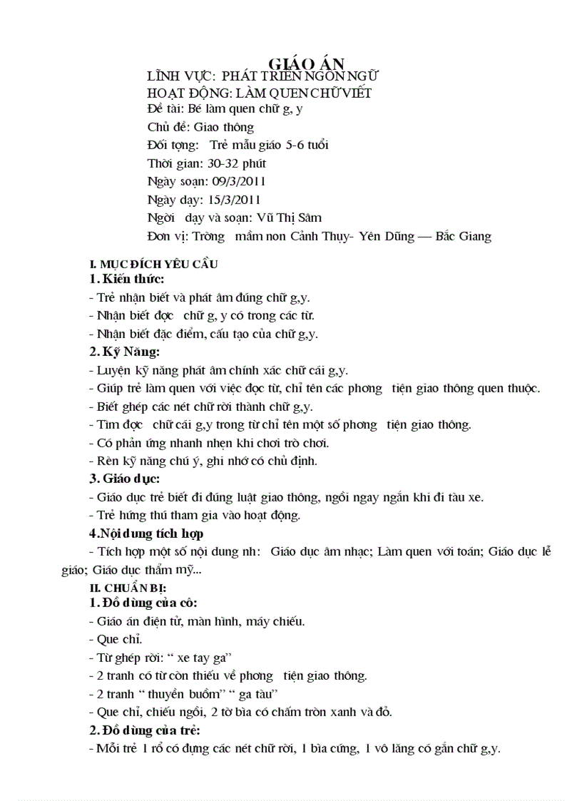 image for page Làm quen chữ g y