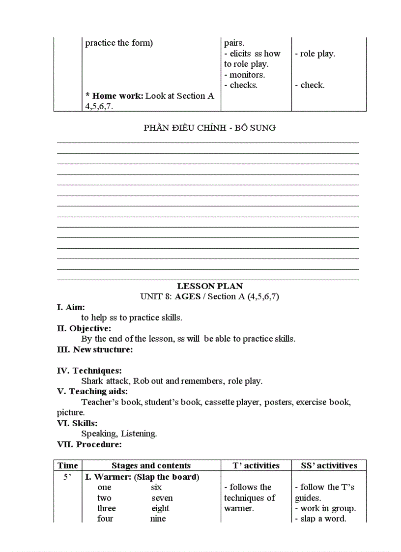 image for page Let s go 1A unit 4