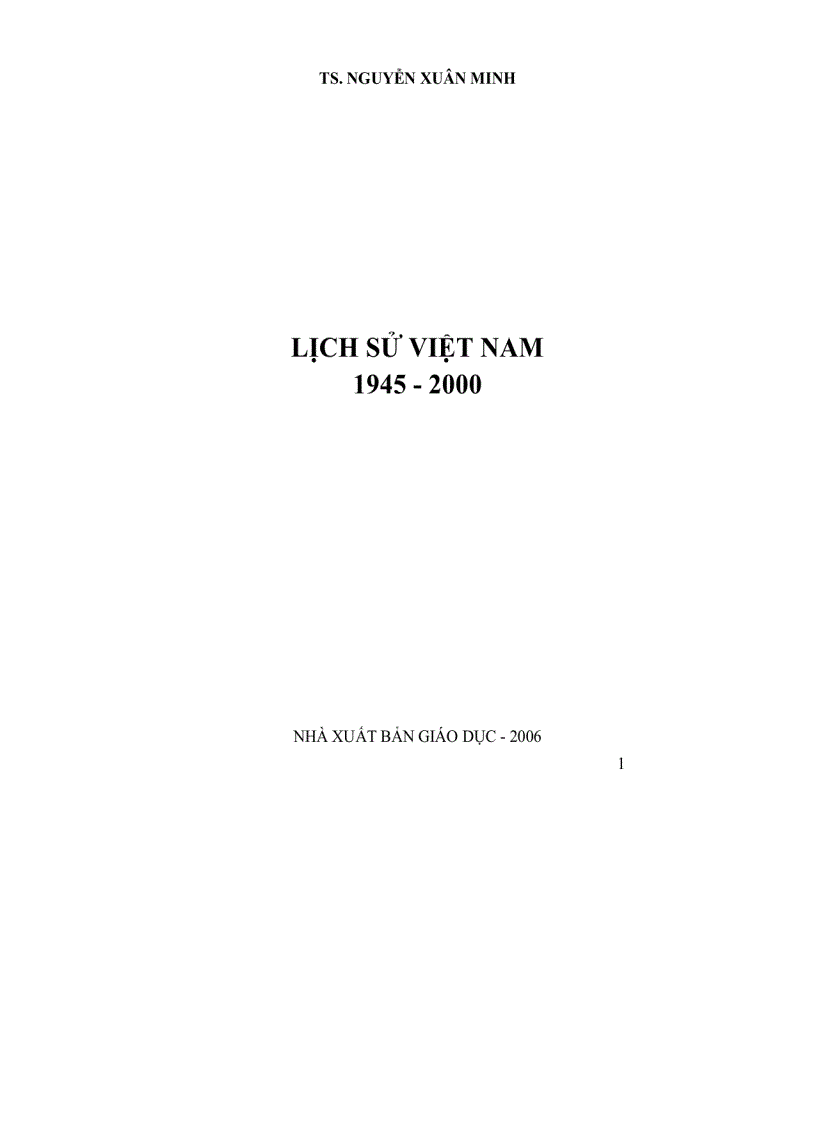 Lich su Viet Nam 1945 2000