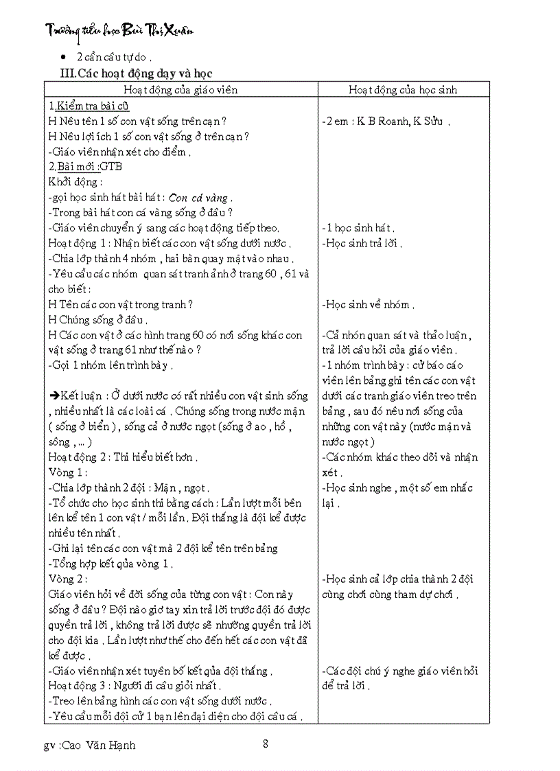 image for page Lớp 2 Tuần 29