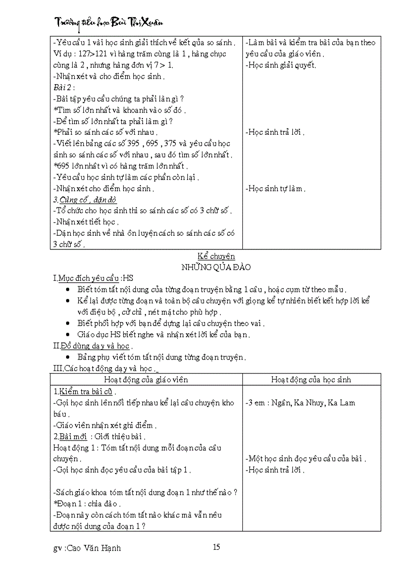 image for page Lớp 2 Tuần 29