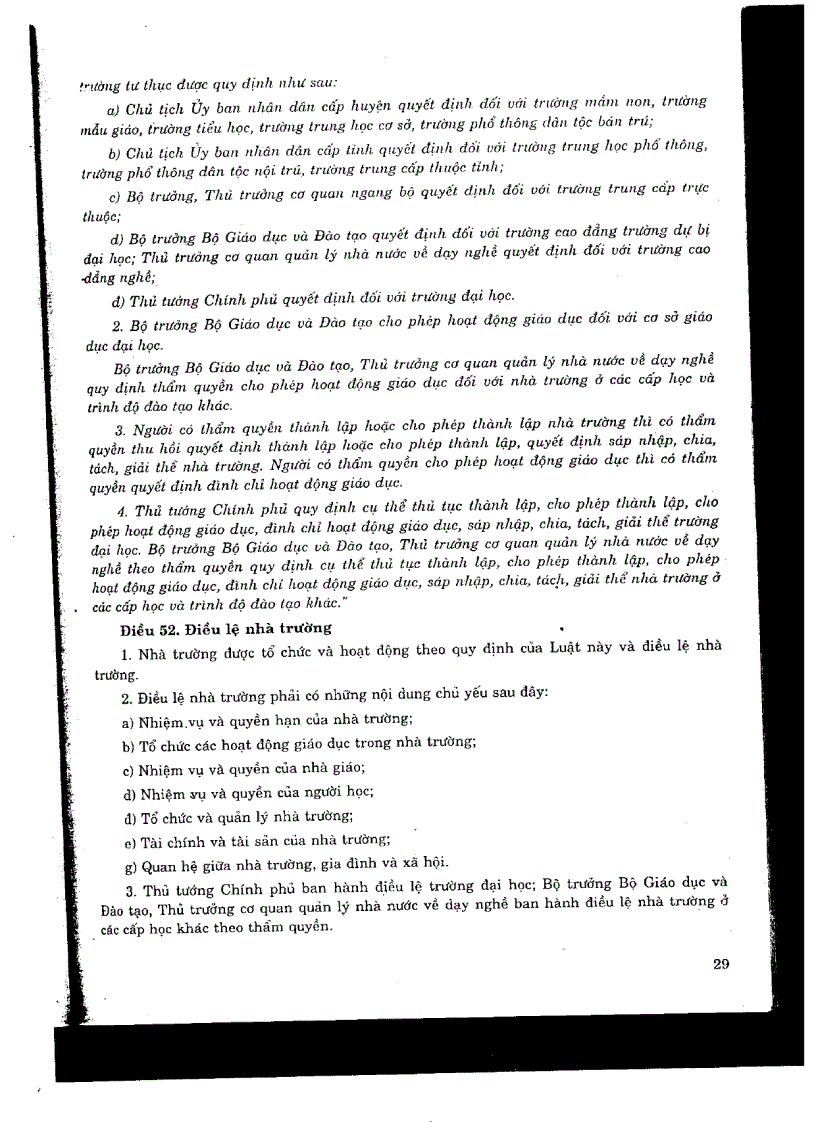 image for page Luật Giáo dục 2010