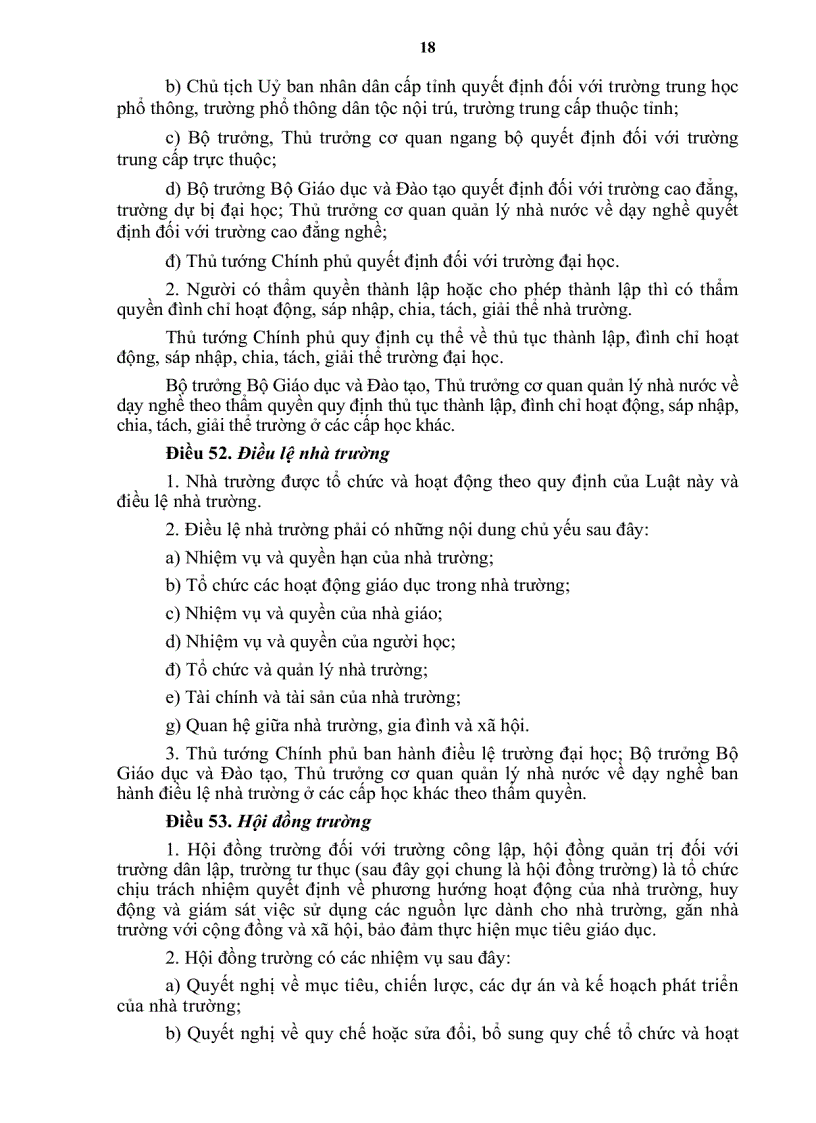 image for page Luật giáo dục năm 2005