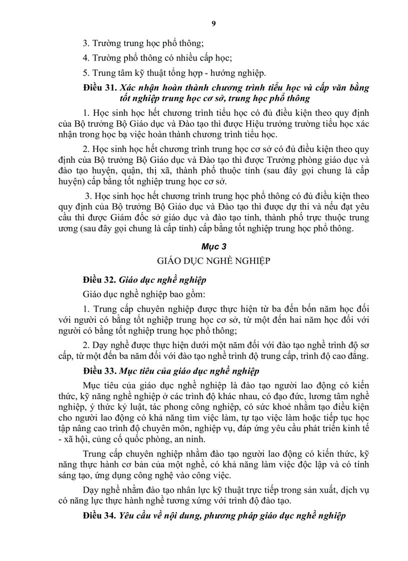 image for page Luật giáo dục