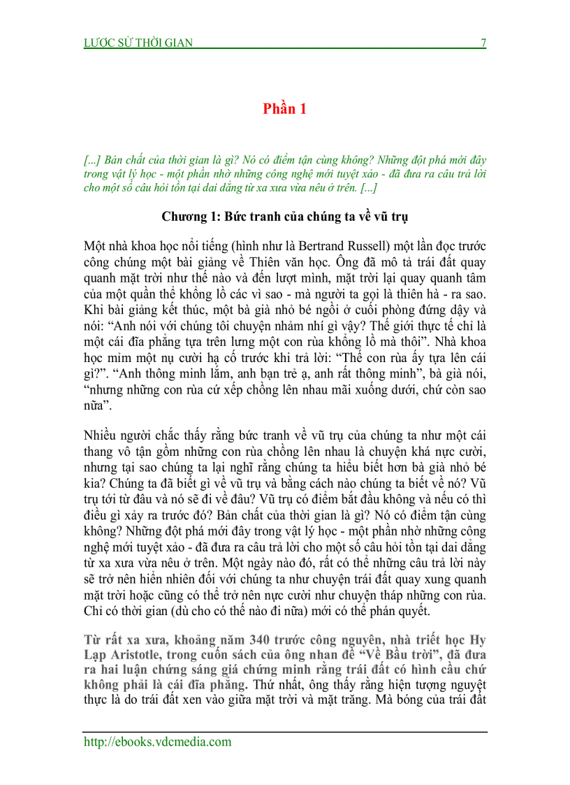 image for page Lược Sử thời gian