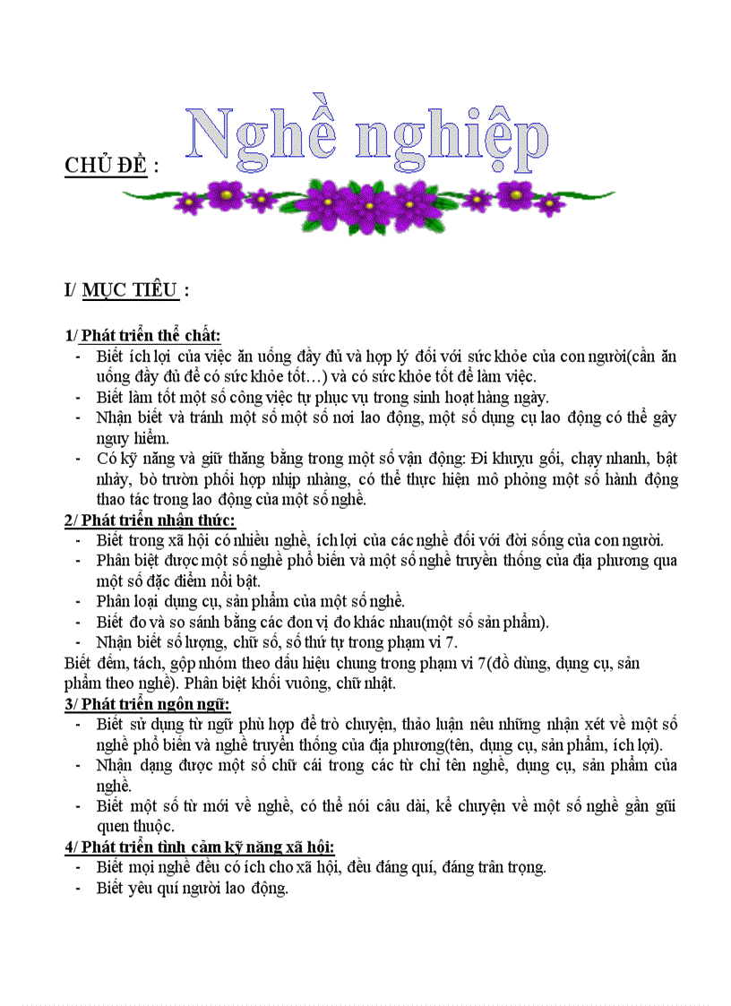 image for page Mạng chủ đề ngành nghề