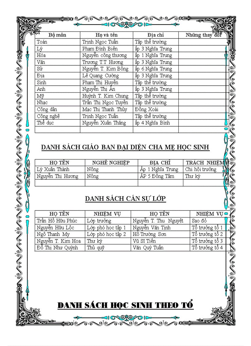 image for page Mẫu sổ chủ nhiệm năm học 2010 2011