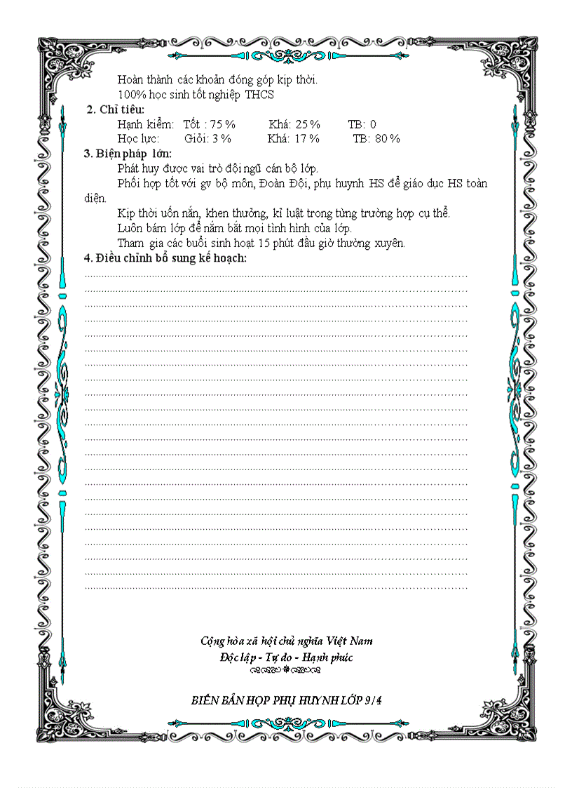 image for page Mẫu sổ chủ nhiệm năm học 2010 2011