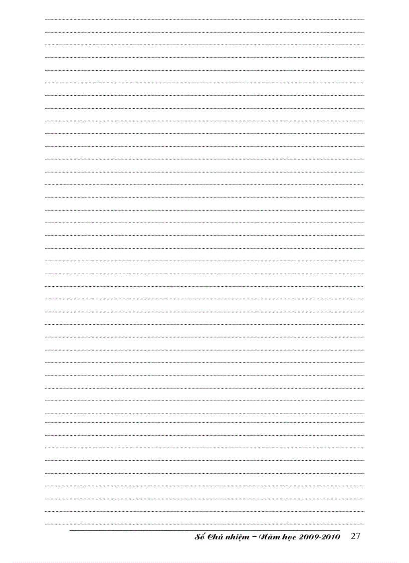 image for page Mẫu sổ chủ nhiệm