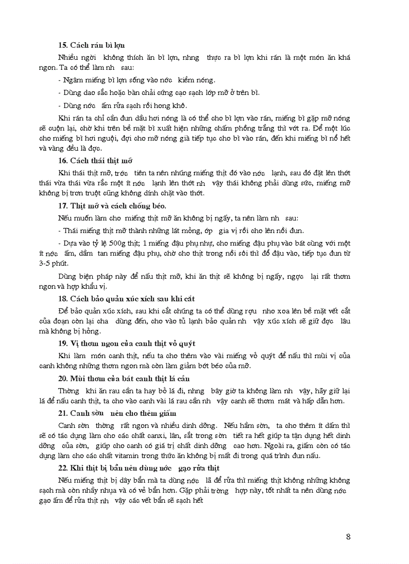 image for page Mẹo vặt