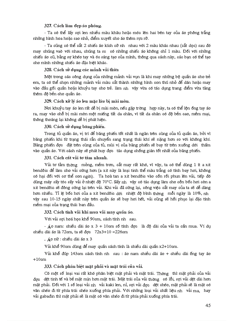 image for page Mẹo vặt