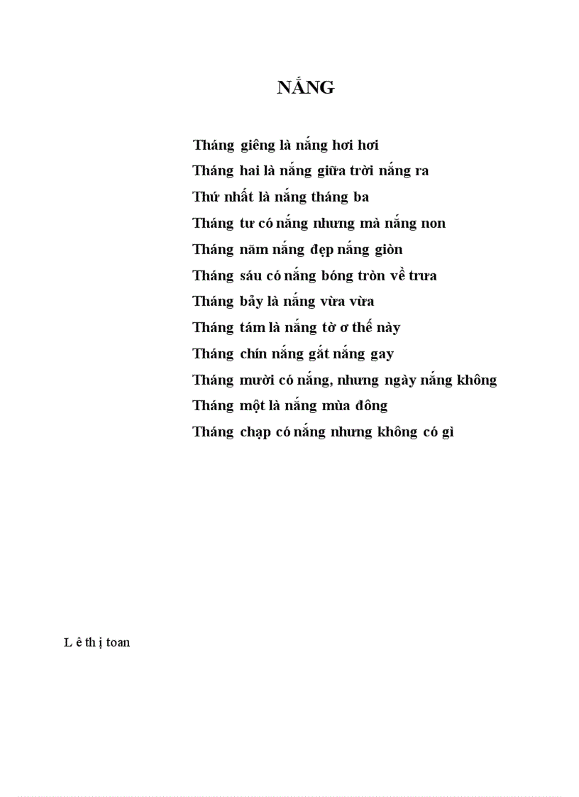 image for page Một số bài đồng dao dạy trẻ MN Thu thủy