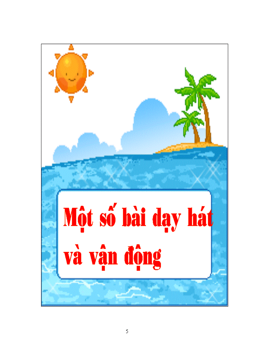 image for page Một số bài hát chủ chủ đề bản thân