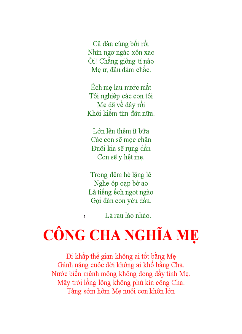 image for page Một số bài thơ bài hát Lá
