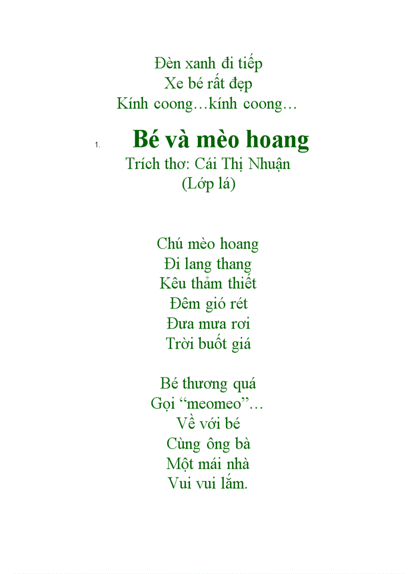 image for page Một số bài thơ bài hát Lá