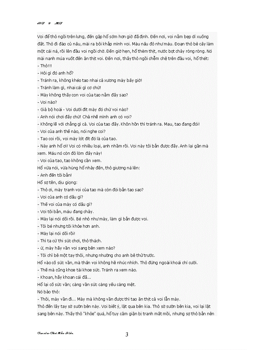 image for page Mot so cau chuyen danh cho mam non