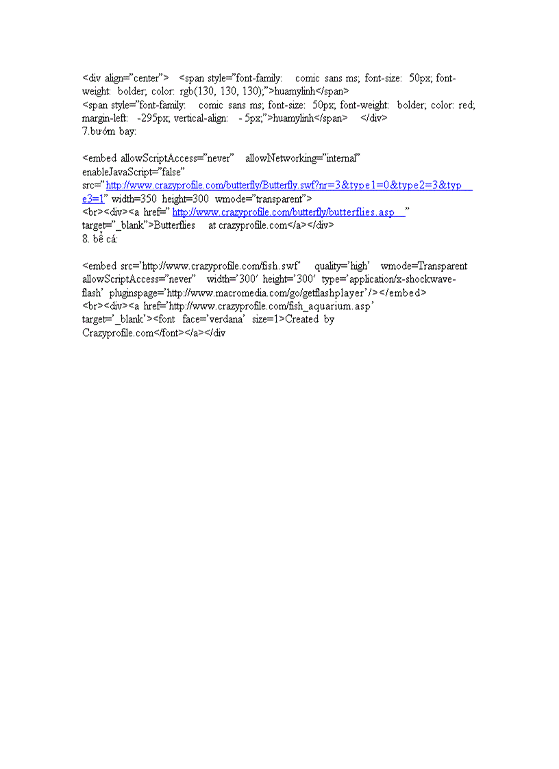 image for page Một số đoạn code hay cho website