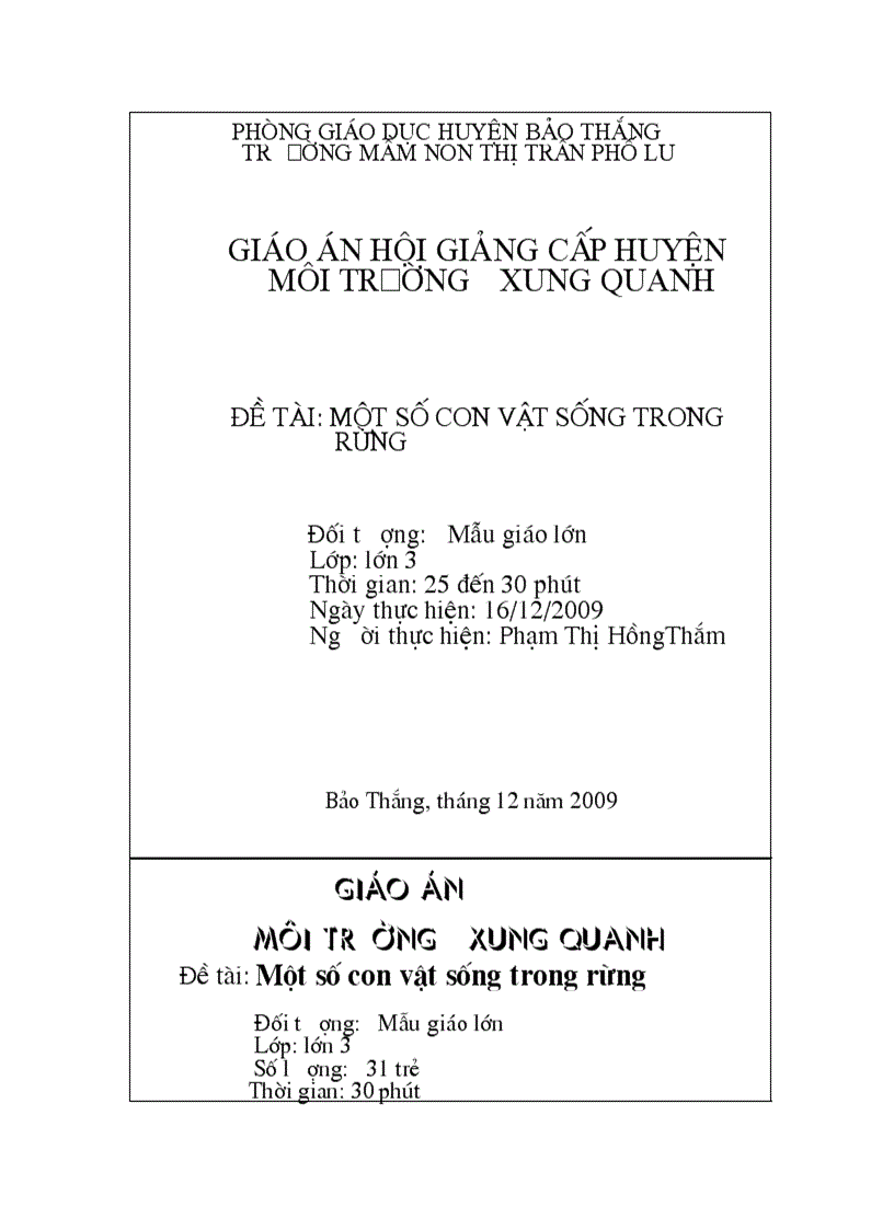 image for page Một số động vật sống trong rừng