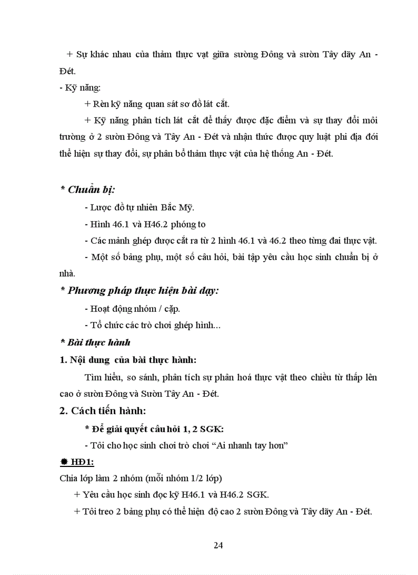 image for page Một số kinh nghiệm dạy học địa lý cấp THCS