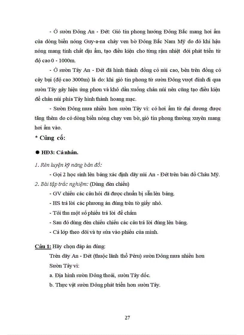 image for page Một số kinh nghiệm dạy học địa lý cấp THCS