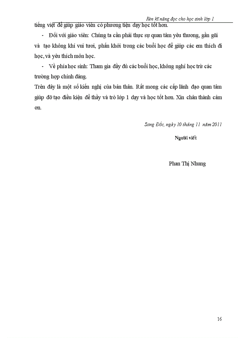 image for page Một số kinh nghiệm rèn kĩ năng đọc cho học sinh lớp 1