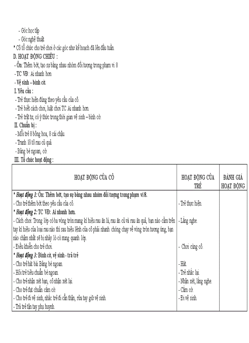 image for page Một số loại rau củ quả
