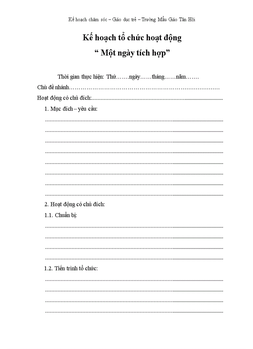 image for page Mẫu giáo án 1