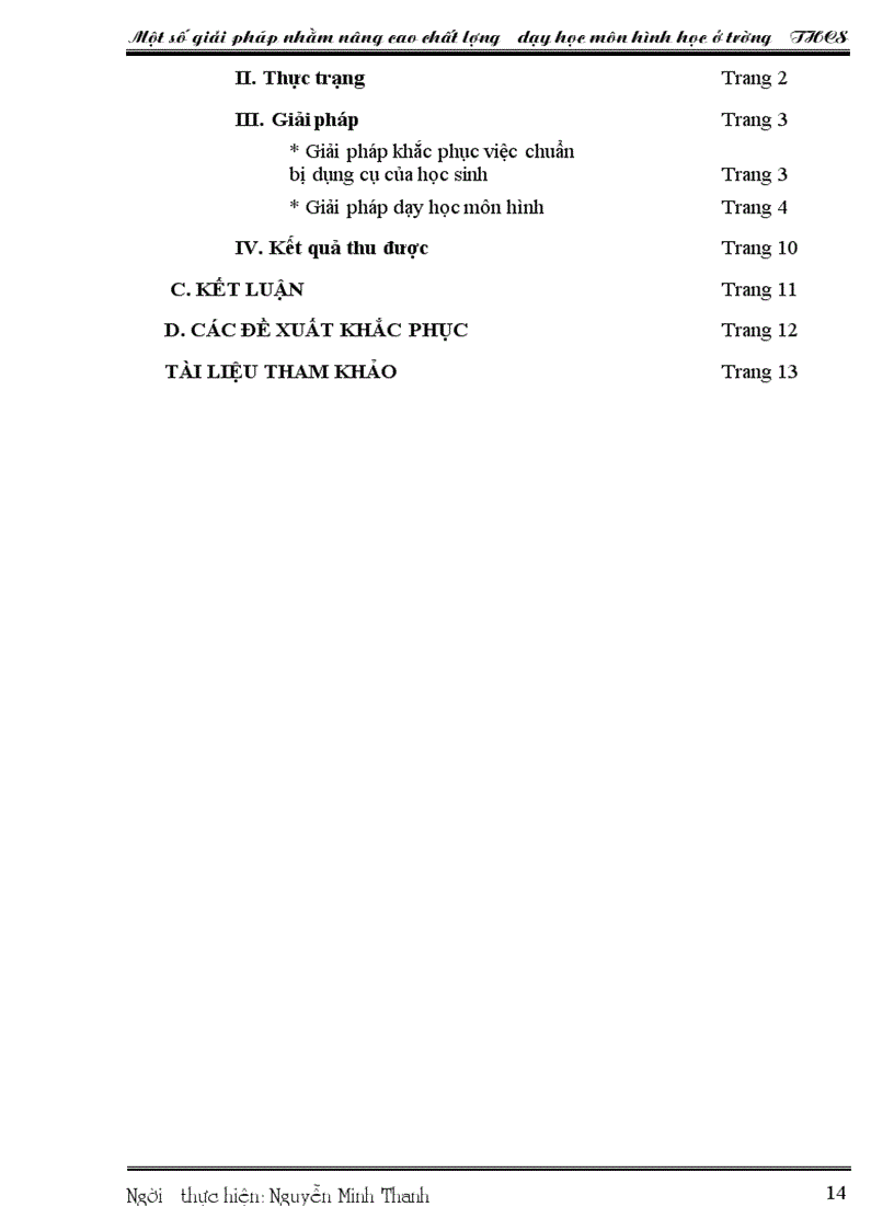 image for page Nâng cao chất lượng dạy hình học ở THCS