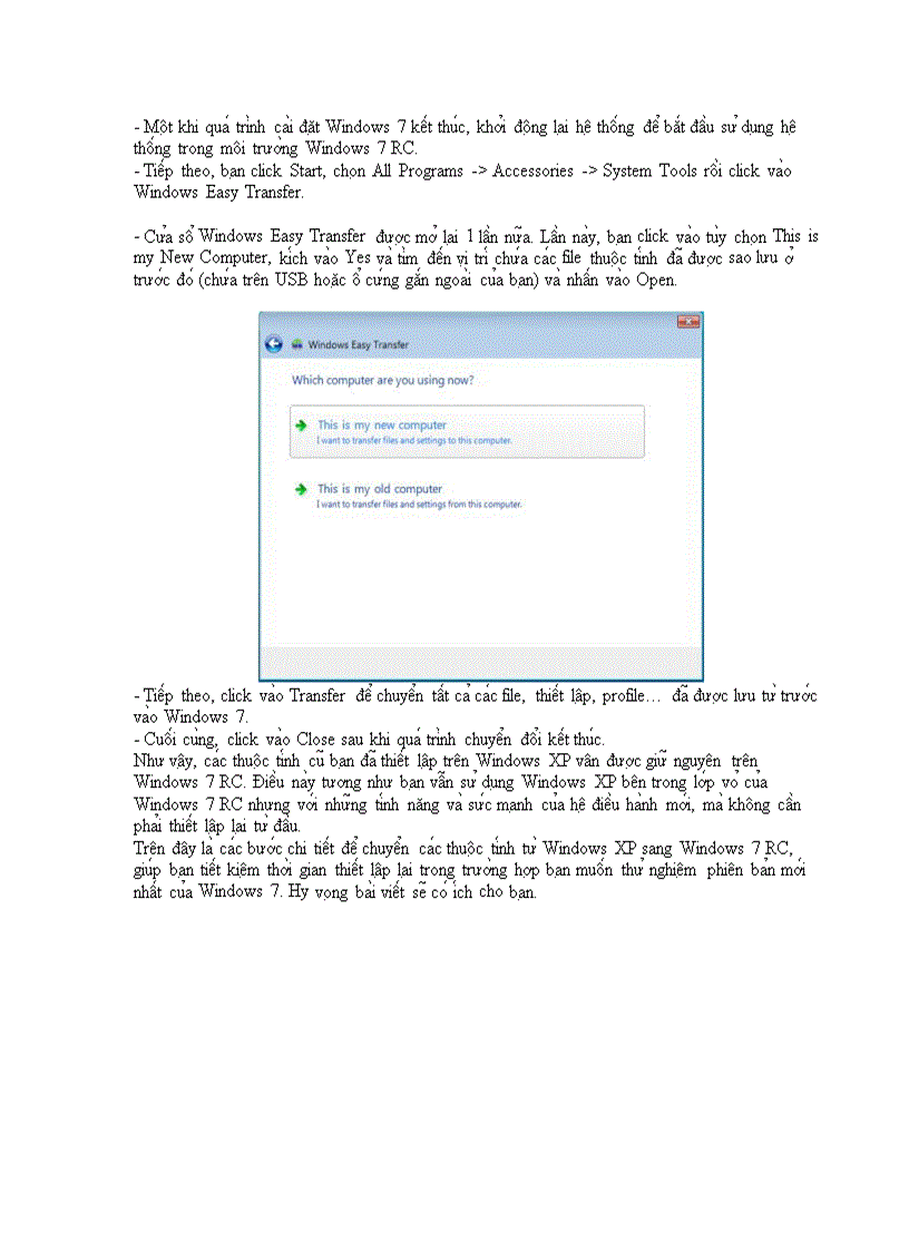 image for page Nâng cấp windowsXP lên win 7RC TLth11