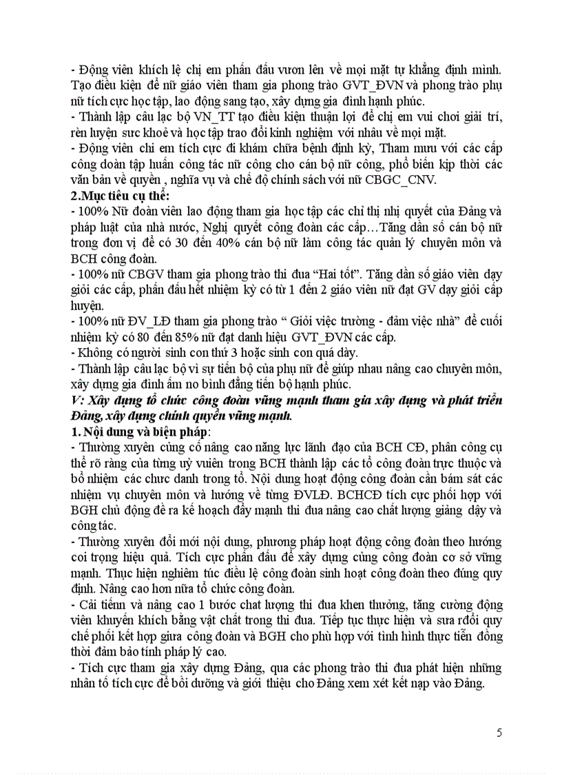 image for page Nghị Quyết công đoàn