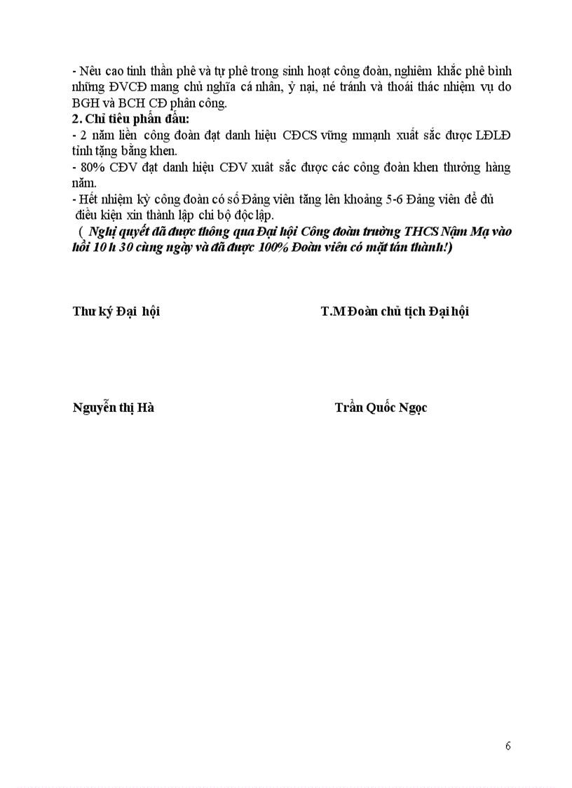 image for page Nghị Quyết công đoàn