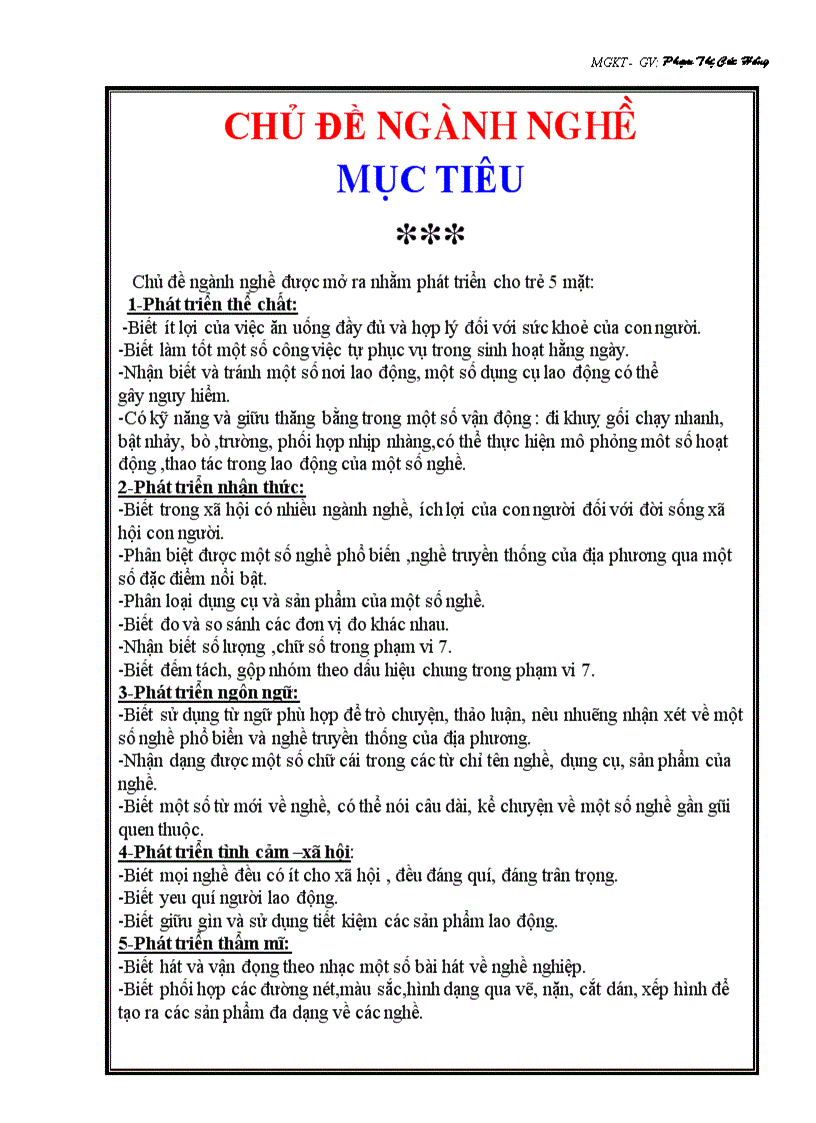 image for page Nghề nghiệp tuần 1 1