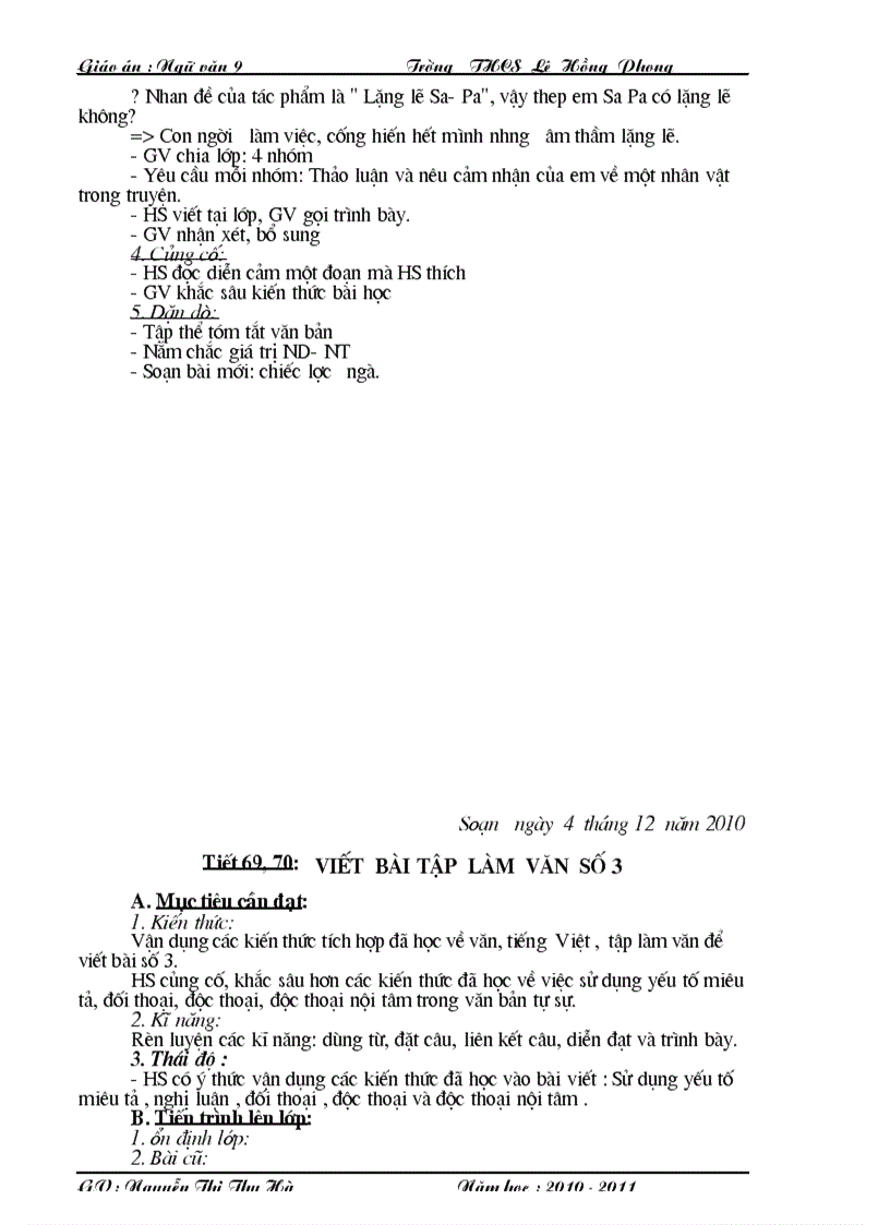 image for page Ngữ Văn 9 HKI hay