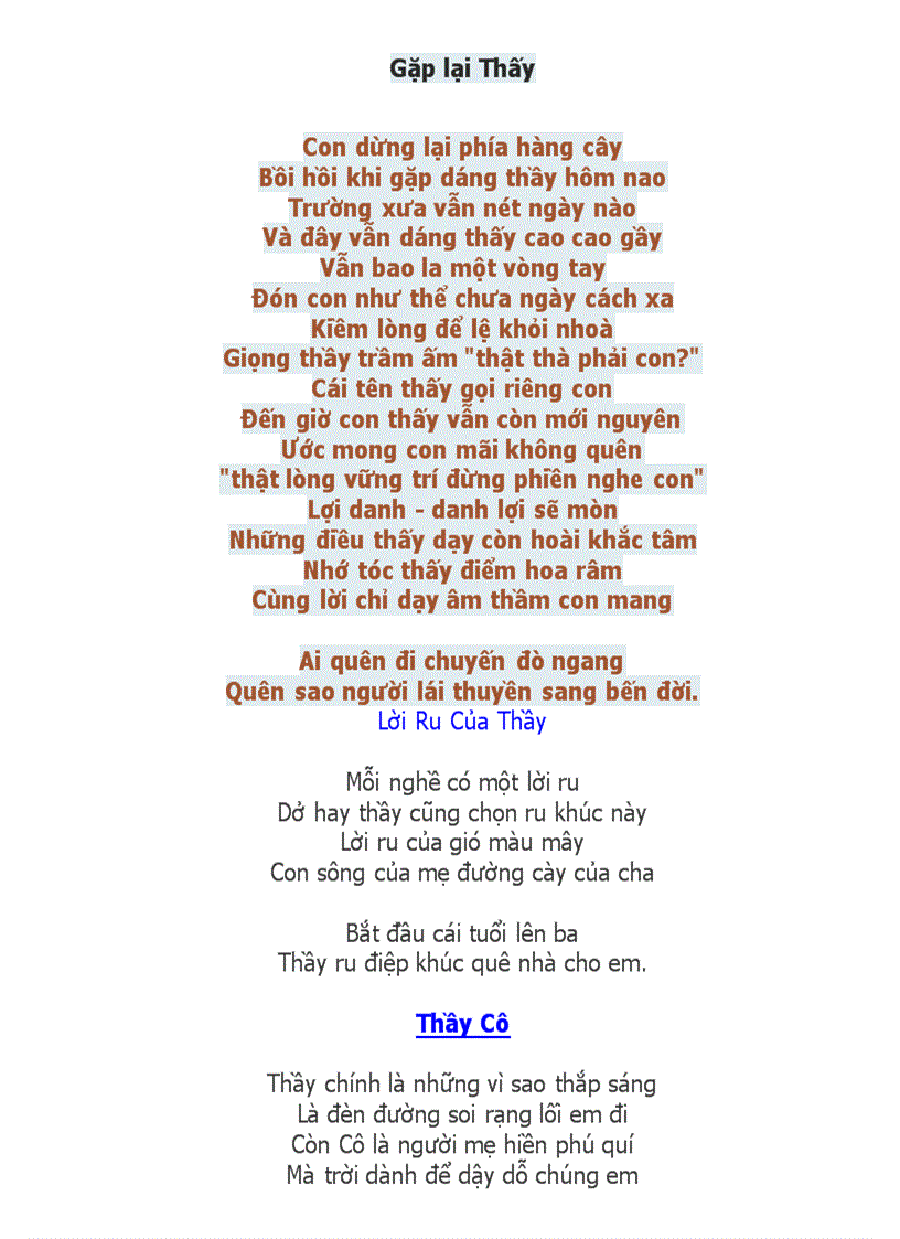 image for page Những bài thơ hay về thầy cô giáo