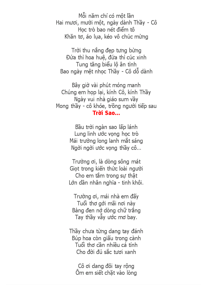 image for page Những bài thơ hay về thầy cô giáo