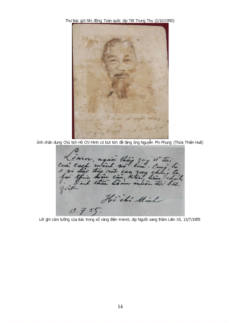 image for page Những bút tích của bác hồ