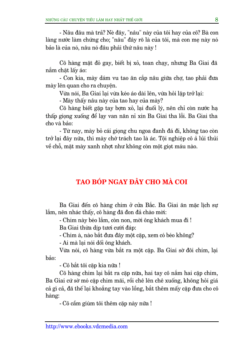 image for page Những câu chuyện tiếu lâm thú vị