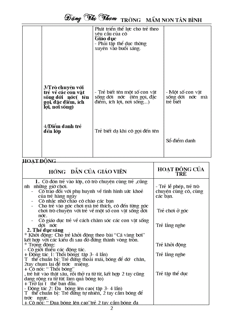 image for page Những con vật sống dưới nước 24 36 tháng