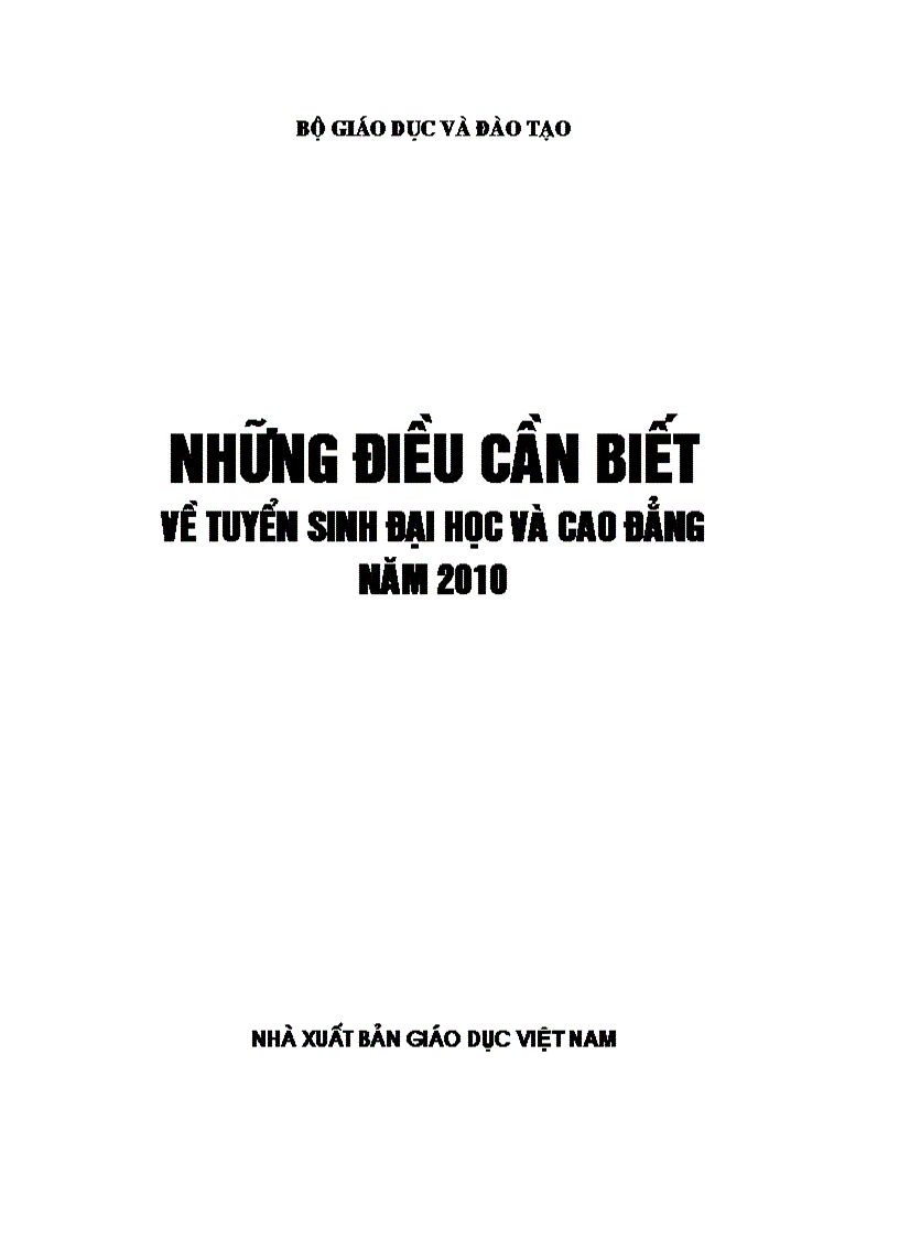 image for page Những điều cần biết