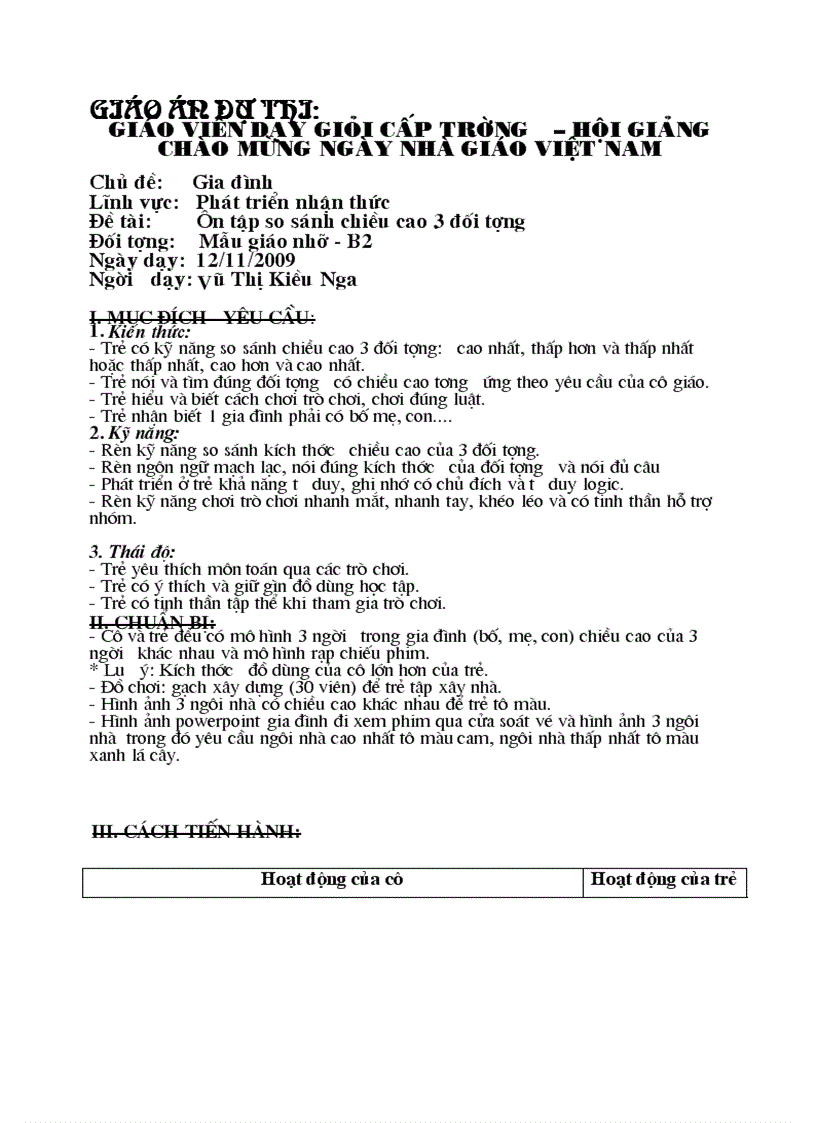 image for page Ôn ss chieu cao cua 3 đối tượng