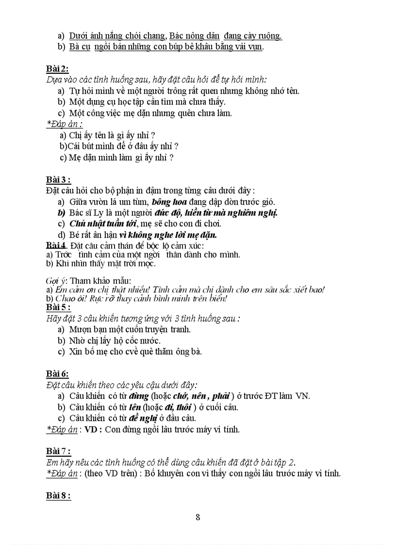 image for page Ôn tập kiên thức Tiếng Việt tiểu học cuối cấp