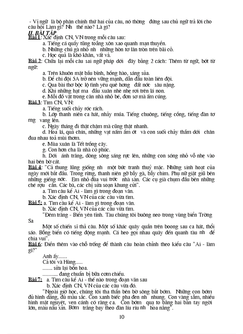 image for page Ôn tập kiên thức Tiếng Việt tiểu học cuối cấp