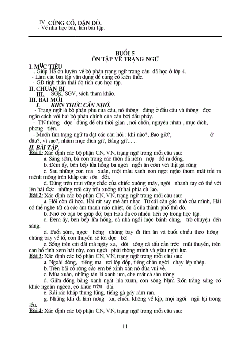 image for page Ôn tập kiên thức Tiếng Việt tiểu học cuối cấp