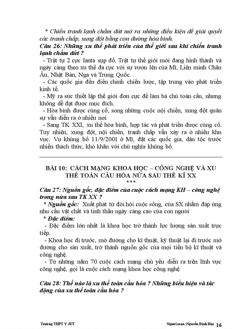 image for page On tập sử