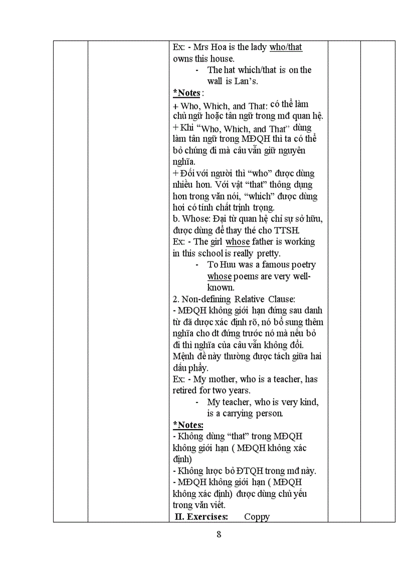 image for page Ôn tập Tiếng Anh lớp 11