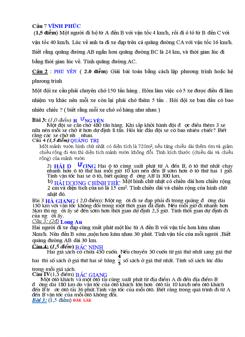 image for page Ôn thi vào THPT chủ đề gải bt lập Hệ PT