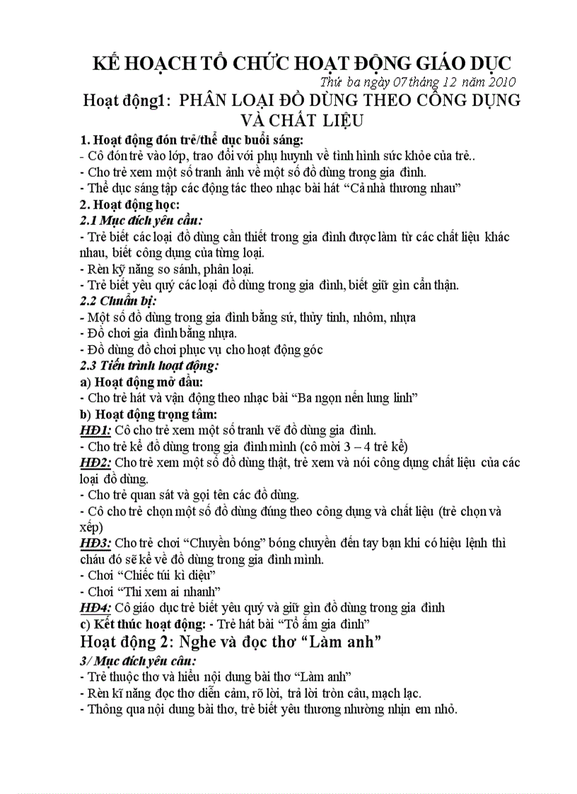 image for page Phan loai do dung theo cong dung va chat lieu