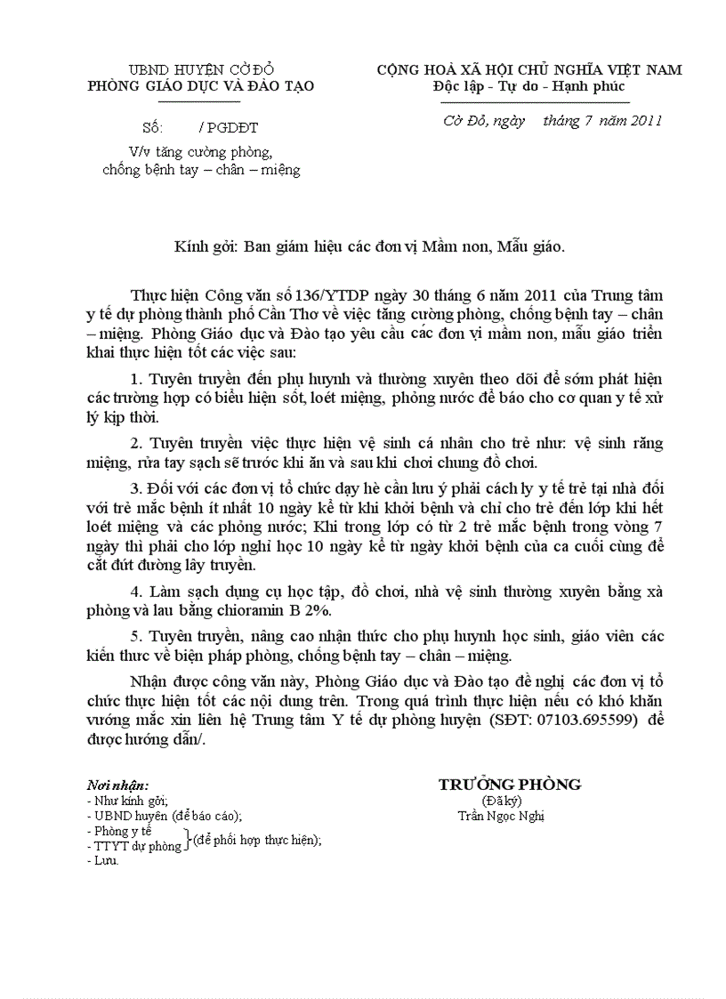 image for page Phòng bệnh tay chan mieng