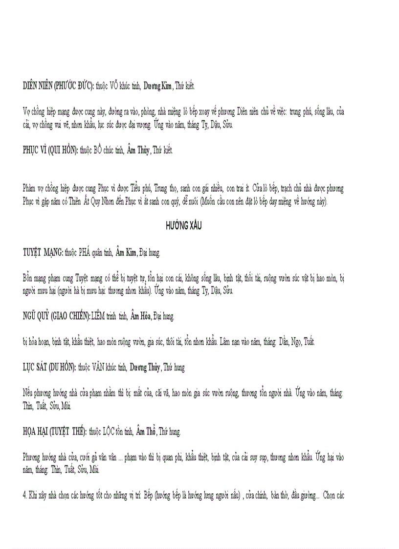 image for page Phong thủy hướng nhà hướng bếp