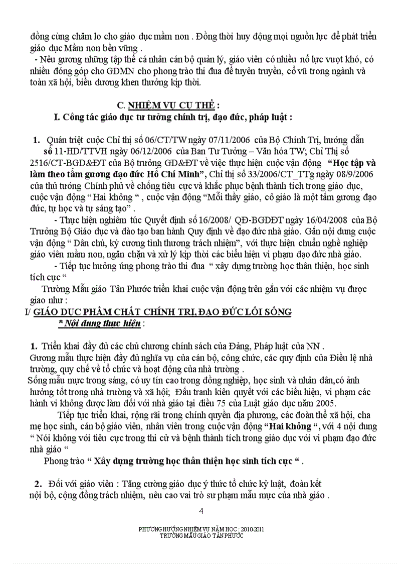 image for page Phuong huong nam hoc 2010 2011